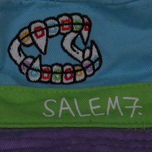 Salem7. Blue, Green, Purple Bucket Hat